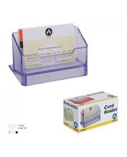 1037CH ARK DESKTOP VISITING CARD HOLDER TRANSPARENT