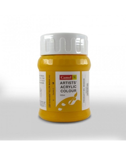 ARTISTS ACRYLIC COLOUR - PERMANENT YELLOW MEDIUM