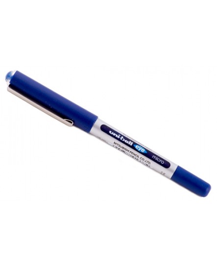 UNIBALL PEN - EYE MICRO ROLLER PEN - BLUE (BOX OF 12 PIECES)