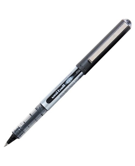 UNIBALL PEN - EYE MICRO ROLLER PEN - BLACK (BOX OF 12 PIECES)