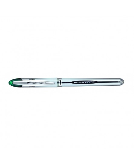 UNIBALL PEN - VISION ELITE ROLLER PEN 0.8MM - GREEN (BOX OF 12 PIECES)