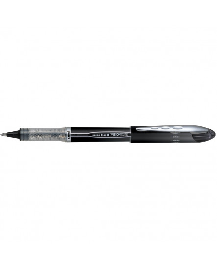 UNIBALL PEN - VISION ELITE ROLLER PEN 0.5MM - BLACK (BOX OF 12 PIECES)