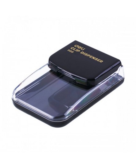 DELI 988 MAGNETIC CLIP BOX ( BLACK) - 988