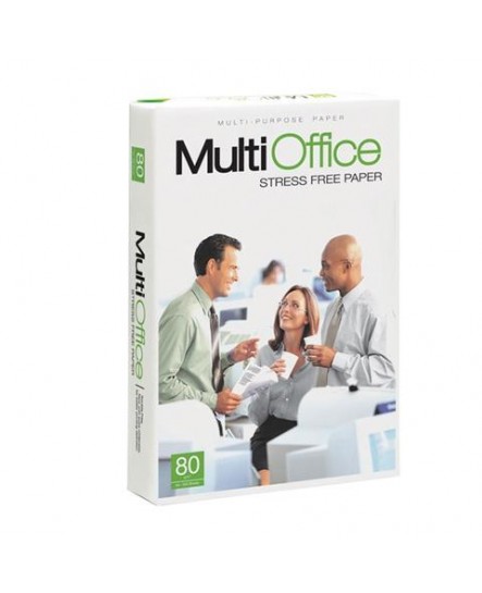 MULTI OFFICE A4 PAPER 80 GSM 5 REAMS / BOX - (REAM)