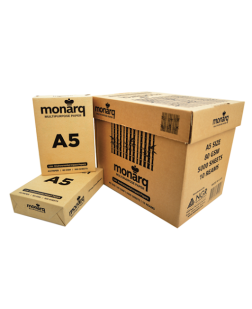 MONARQ A5 PAPER 80 GSM 10 REAMS / BOX - (REAM)