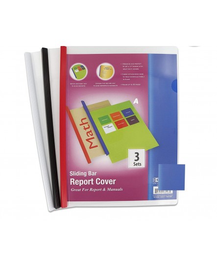 REPORT COVER SLIDING BAR 5PC/SET - 5538