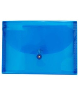 PLASTIC FILE [ FOLDER FILE - HIGH QUALITY] - BLUE - D2576-BL