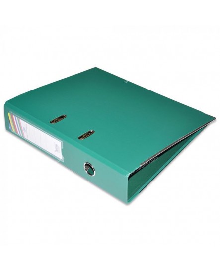 PSI 2 SIDE PP BOX FILE F/C, 8CM- GREEN - PSFBFL2BF3GR