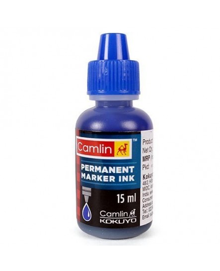 DOLLAR PERMANENT MARKER INK BLUE 15ml