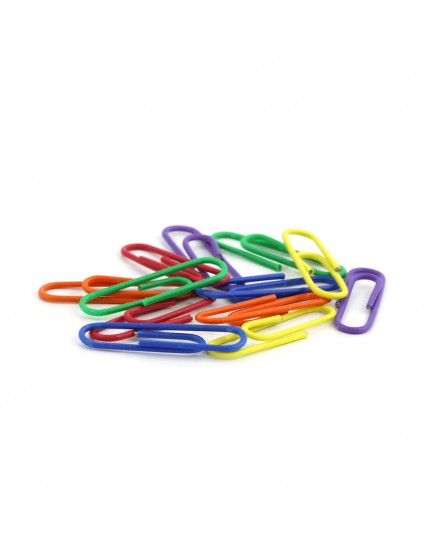 DELI -39716 DELI PAPER COLORED PAPER CLIP 33MM