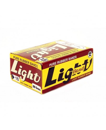 LIGHT RUBBER BAND 16 SIZE PKT OF 50 GRAM