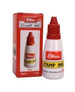SHINY STAMP PAD INK RED 28ml