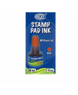 FIS STAMP PAD INK RED 30ML