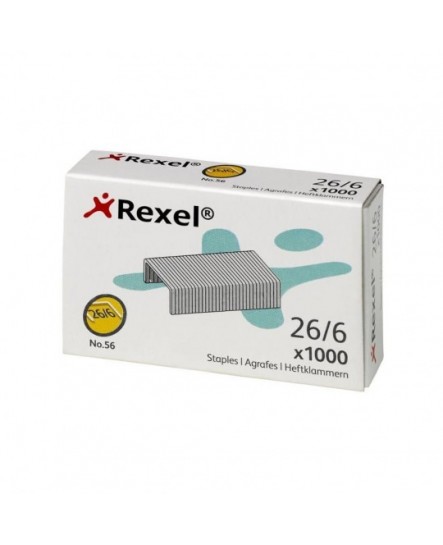 06131 26/6 REXEL STAPLES PIN BOX