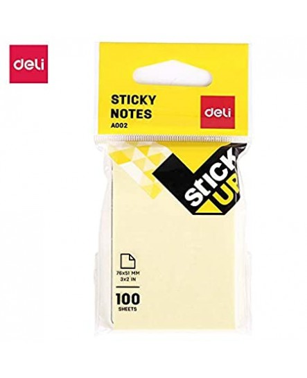 EA00253 DELI STICKY NOTE 2X3 YELLOW 12 NOS / BOX