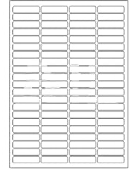 SMART LABEL NO 4 PKT OF 100 SHEETS - 190X61 LABEL