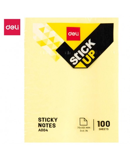 EA00453 DELI STICKY NOTE EA00453 4X3 76X101MM