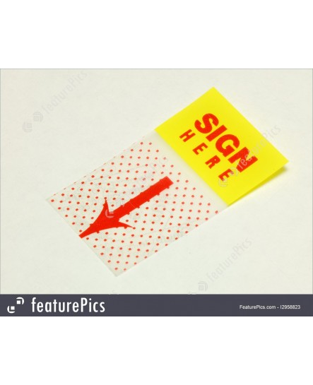 SIGN STICKER 5 COLOURS (EACH 20 NOS) 100 SHEETS/PKT