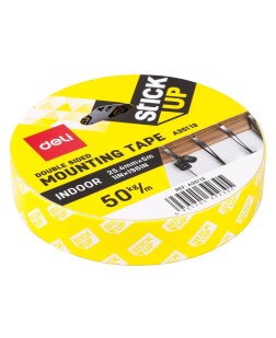 A35113 DELI DOUBLE SIDED MOUNTING TAPE 25X5MM