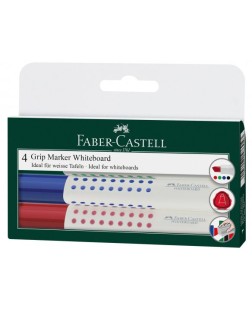FABER CASTELL - GRIP MARKER - RED COLOUR