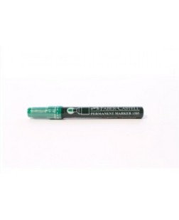 FABER CASTELL - PERMANENT MARKER - BULLET POINT - GREEN COLOUR