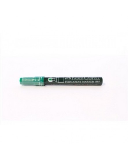 FABER CASTELL - PERMANENT MARKER - BULLET POINT - GREEN COLOUR - 1 NO