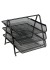 A102-03 MESH 3TIER LETTER TRAY BLACK METAL